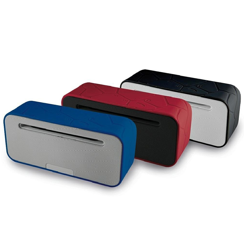 Sound2Go BRIQ Studio Blau-Silber portabler Lautsprecher