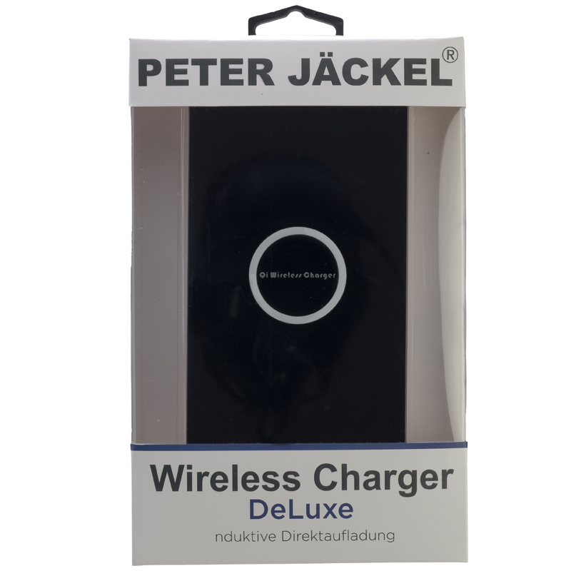 Peter Jäckel Qi Wireless Charger DeLuxe Black