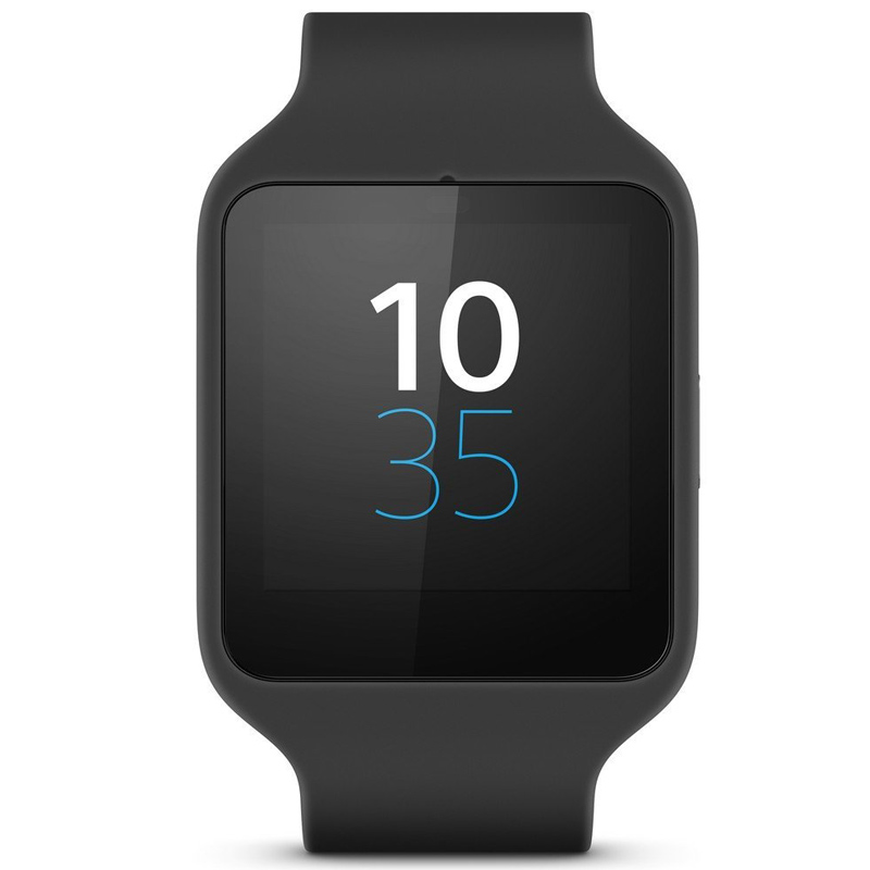 Sony Mobile Classic Armband Wechselband für Sony SmartWatch 3 schwarz