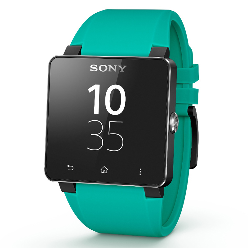 Sony SE20 Siliconarmband für SmartWatch 2 türkis