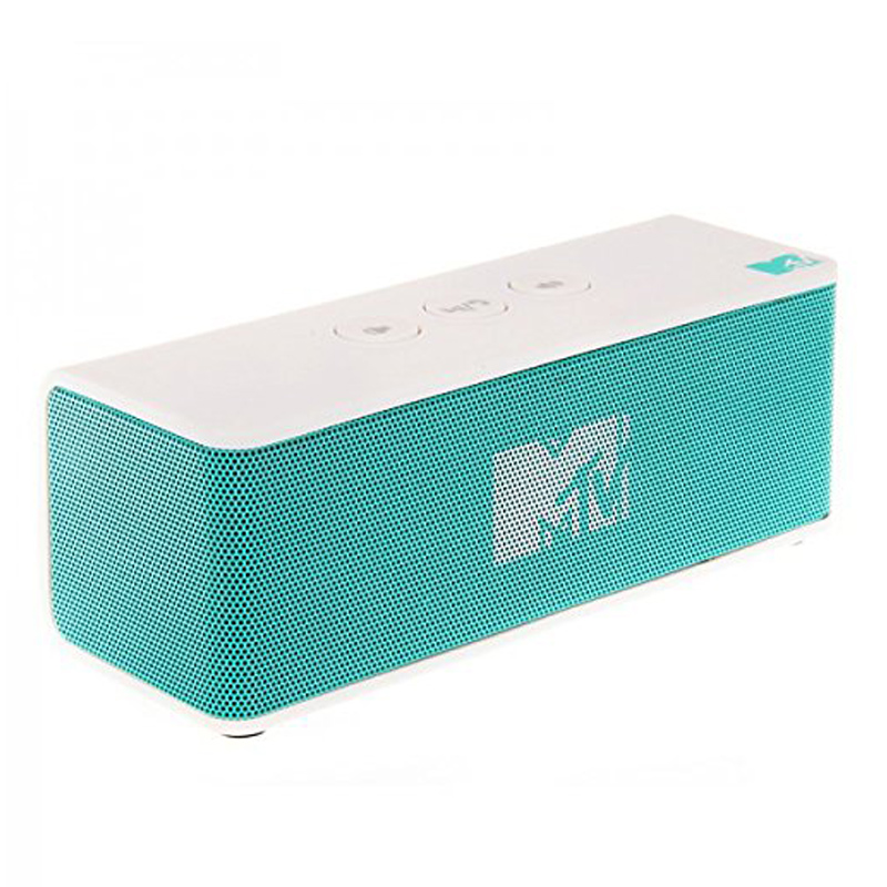 MTV 1776 Bluetooth Wireless Speaker weiß/teal