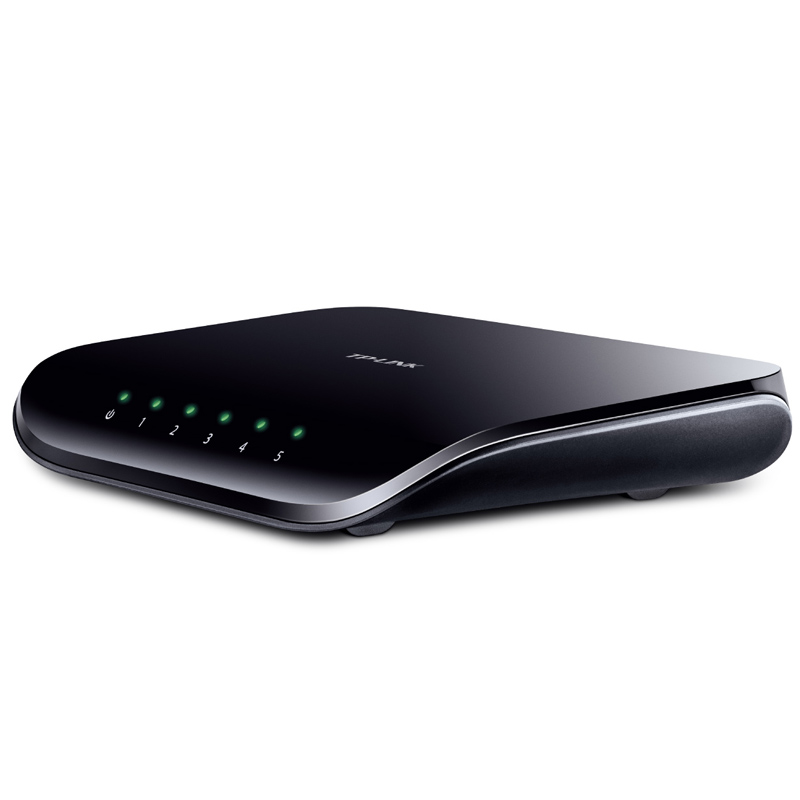 TP-Link TL-SG1005D V6.0 5 Port Gigabit Desktop Switch schwarz