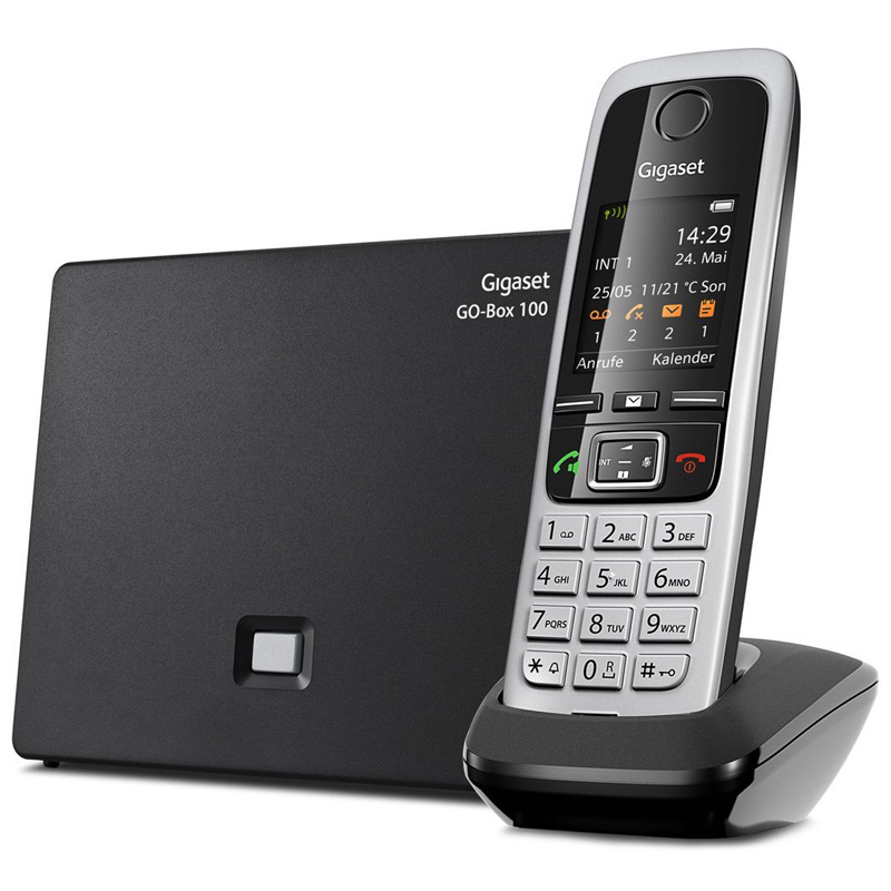 Gigaset C430A GO schwarz Schnurlostelefon