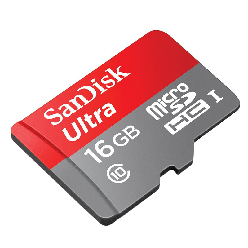 SanDisk micro SDHC 16GB + SD Adapter + memory Zone Android