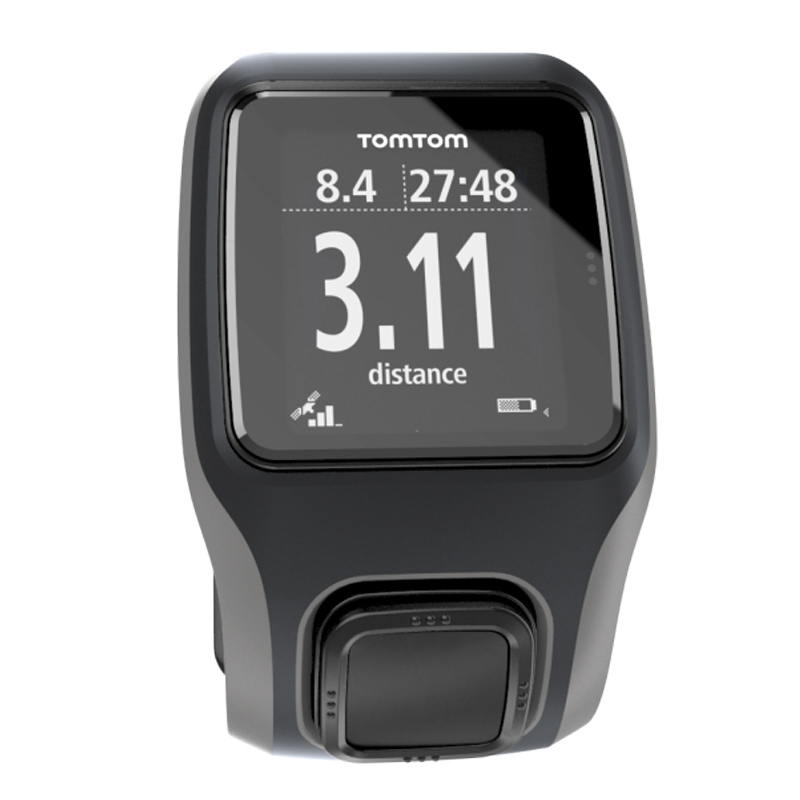 TomTom GPS Sportuhr Multisport dunkelgrau