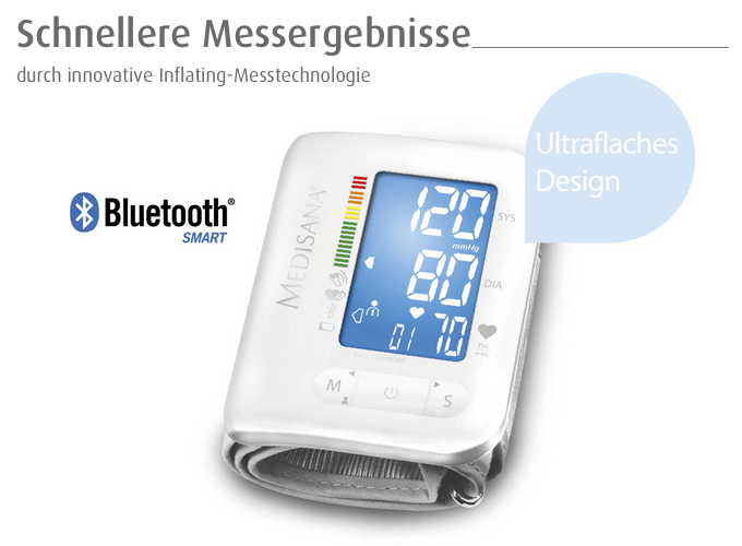 Medisana BU 300 connect Handgelenk-Blutdruckmessgerät