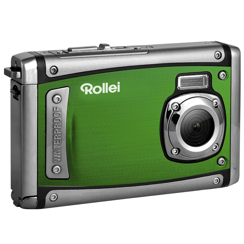Rollei Sportsline 80 wasserdichte Digitalkamera grün