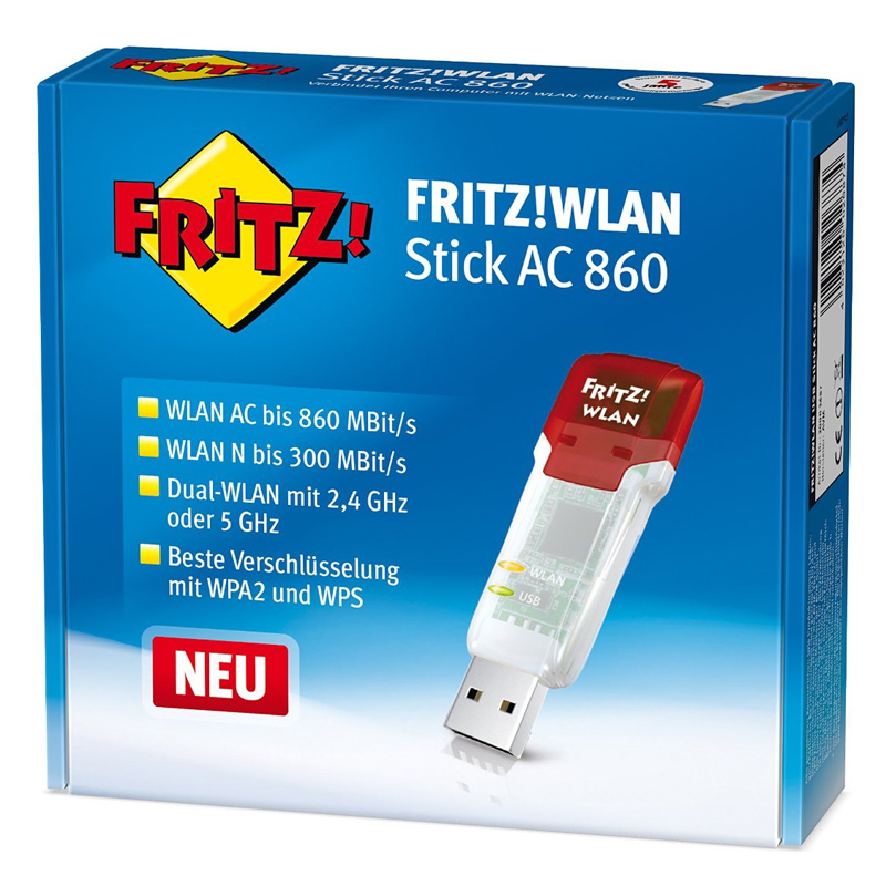 AVM FRITZ!WLAN USB Stick AC 860