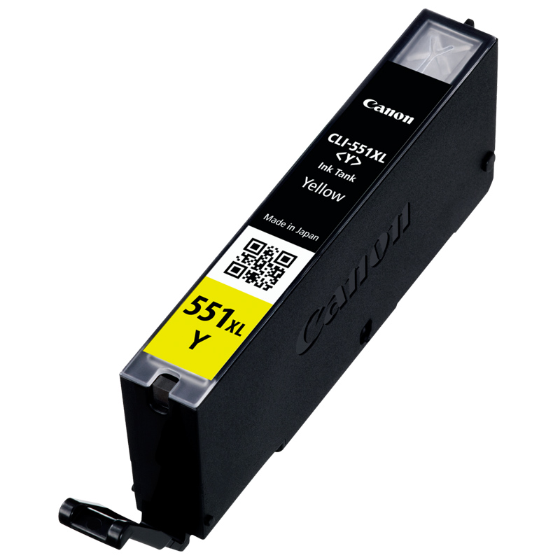 Canon CLI-551XLY Tinte yellow