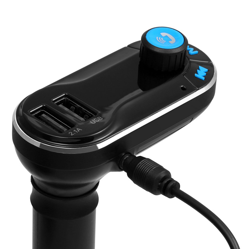 Technaxx FMT 600 BT FM-Transmitter mit Freisprecheinrichtung schwarz