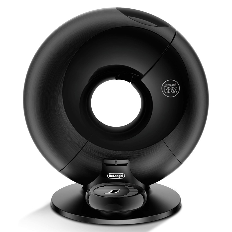 DeLonghi Dolce Gusto EDG 737.B Kaffeekapselmaschine brushed schwarz metal