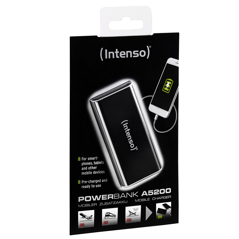 Intenso Powerbank A5200 mAh schwarz