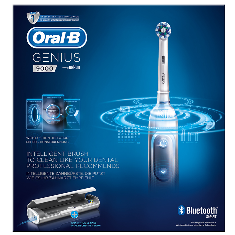 Braun Oral-B Genius 9000s Elektrozahnbürste weiß