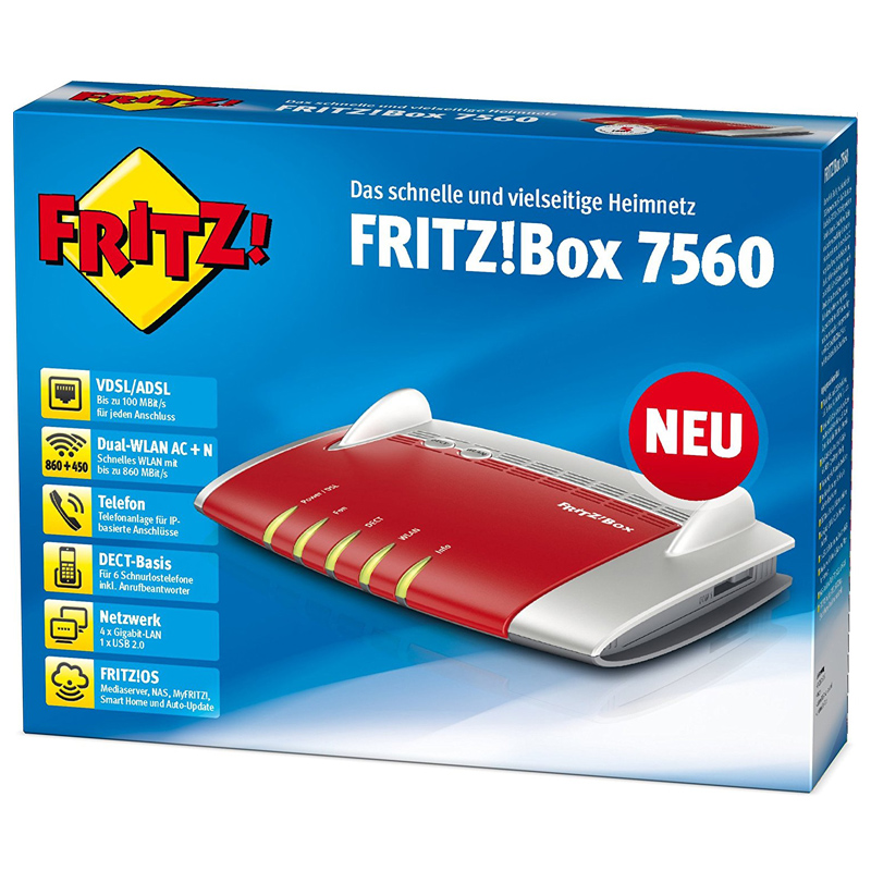 AVM FRITZ!box WLAN 7560 DSL-Router