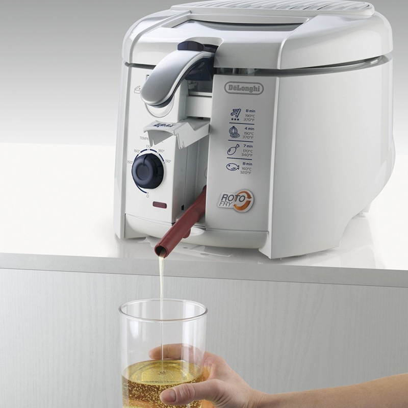 DeLonghi F 28.311.W1 Rotofritteuse weiß