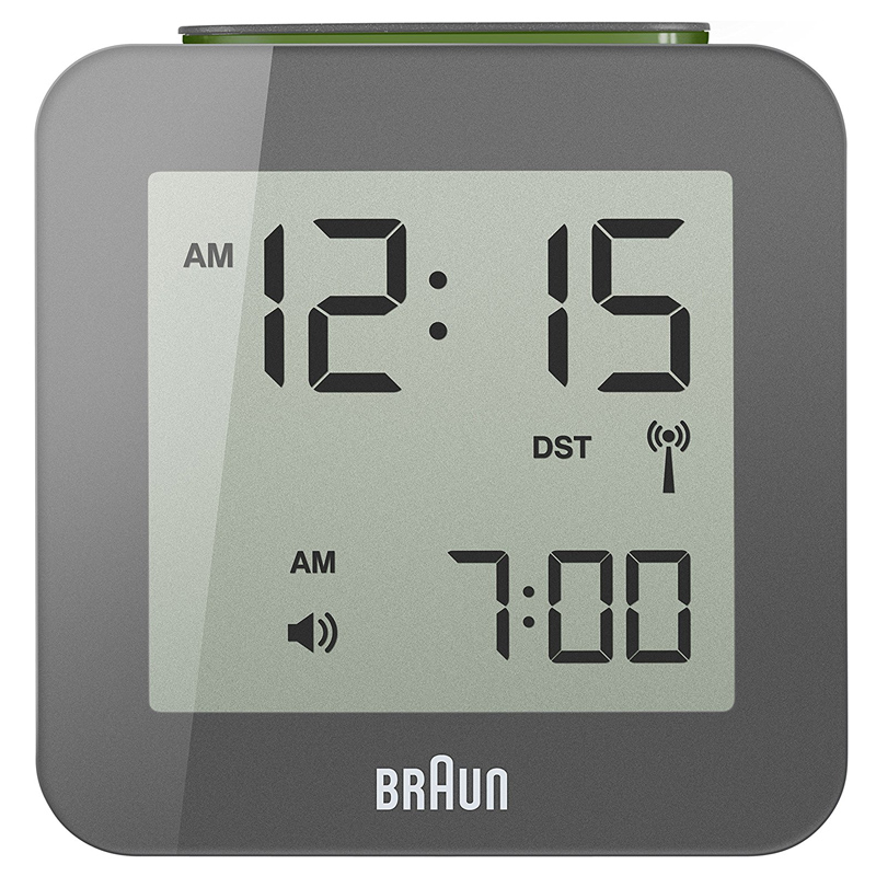 Braun BNC009 Funkwecker Grau