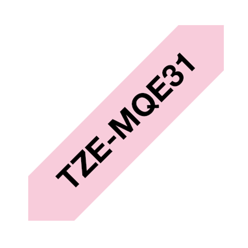 Brother TZe-MQE31 P-touch Pastell Schriftband laminiert 4m lang