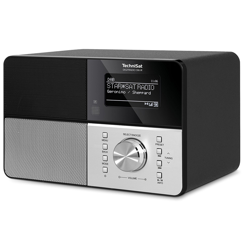 TechniSat Digitradio 306 IR Schwarz/Silber