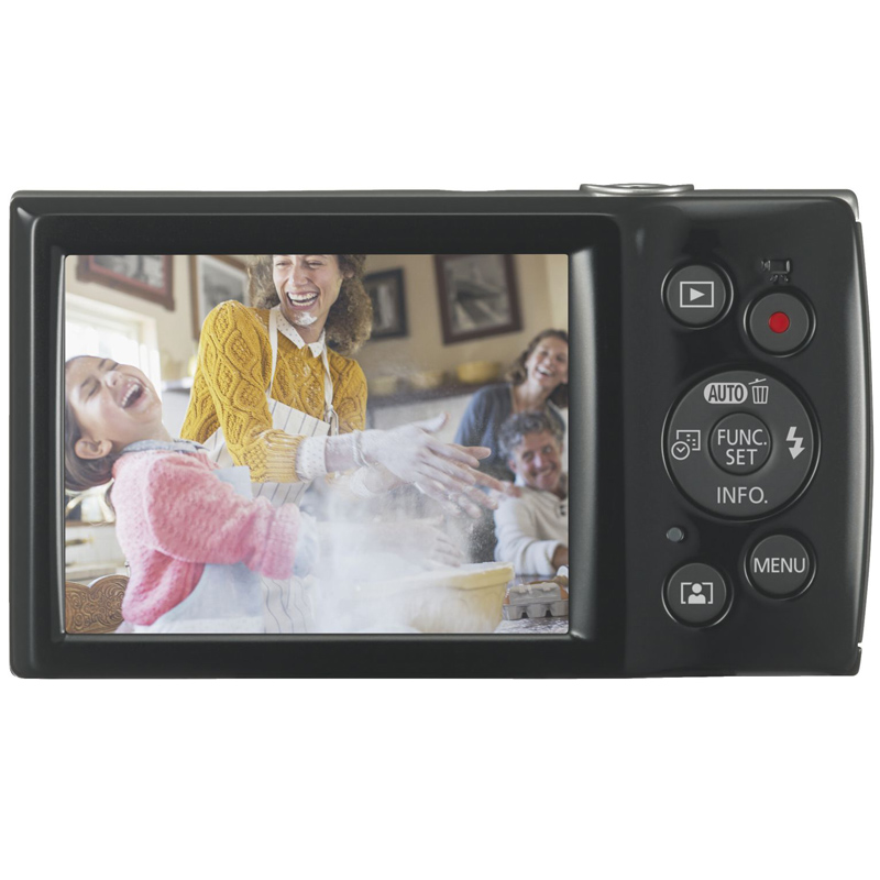 Canon Ixus 185 mit Digitalkamera schwarz