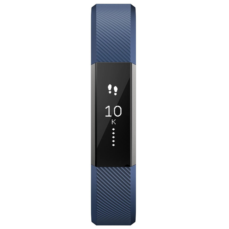 Fitbit Fitness Armband Alta Gr. L blau