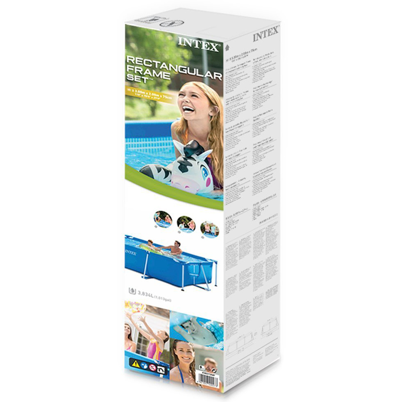 Intex 28272 Family Schwimmbecken, 300 x 200 cm