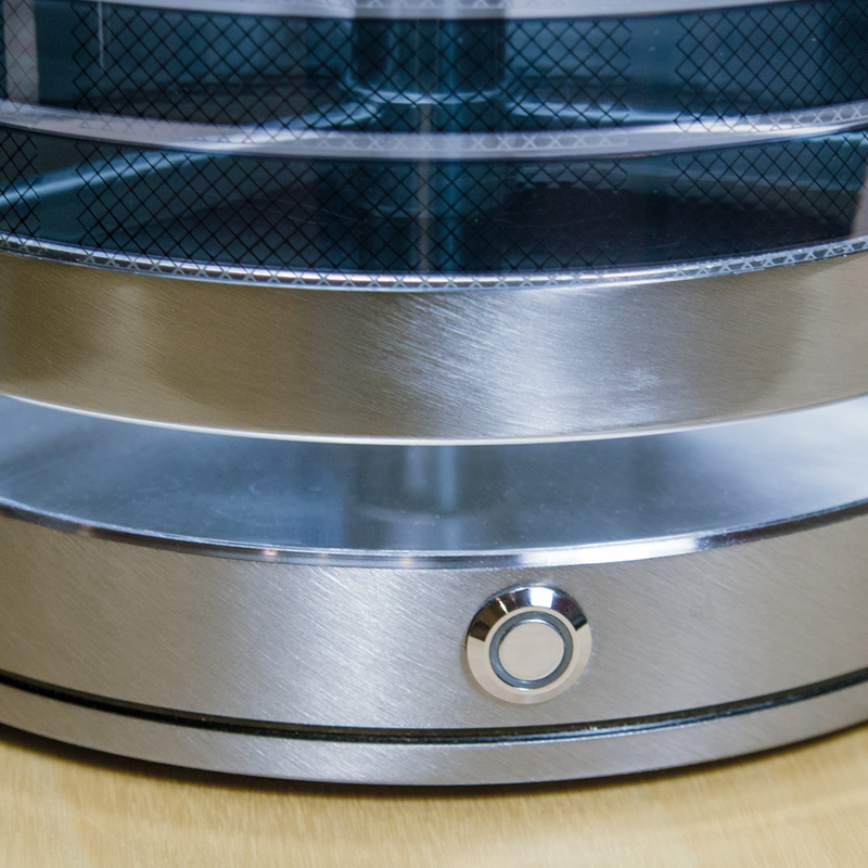 STOOL +SOL Tischleuchte hoch, Edelstahl