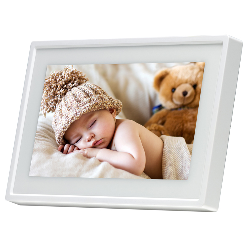 Denver PFF-1011 digitaler Bilderrahmen weiß