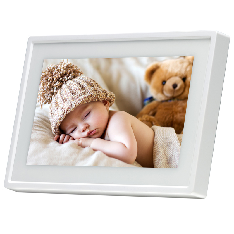 Denver PFF-711 digitaler Bilderrahmen weiß