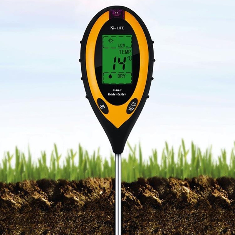 X4-Life 700403 4-in-1 Bodentester digitales Bodenmessgerät