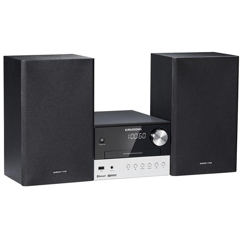 Grundig CMS 1000 BT Kompakt Micro Anlage schwarz/silber