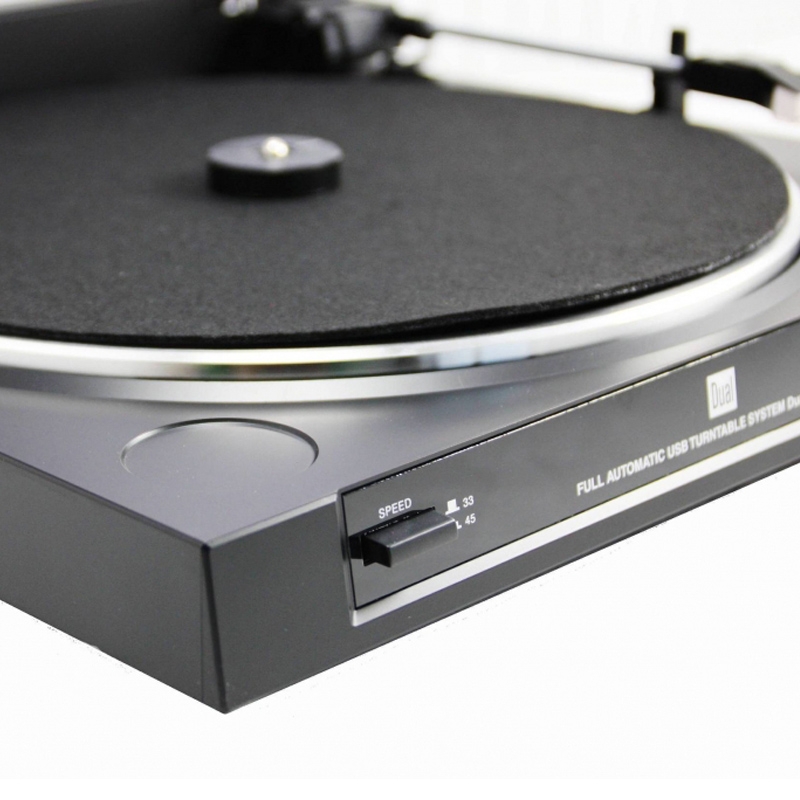 Dual DT 210 USB Plattenspieler schwarz