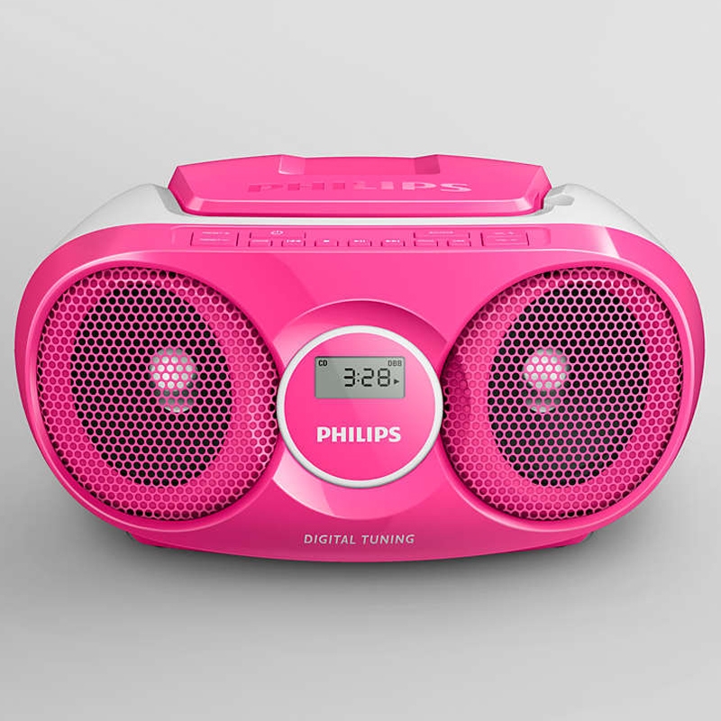 Philips AZ215C/12 CD-Radio pink