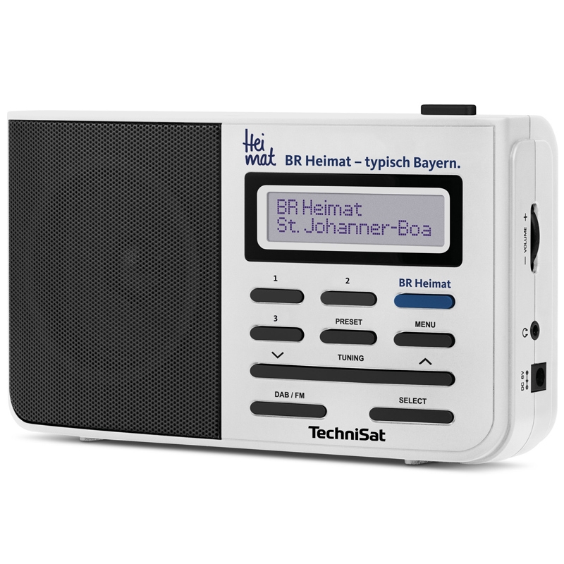 TechniSat DigitRadio 210 BR Heimat Edition Digitalradio weiss-schwarz