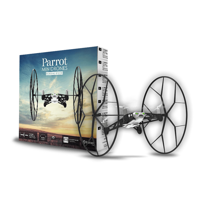 Parrot ROLLING SPIDER Weiss B-Ware