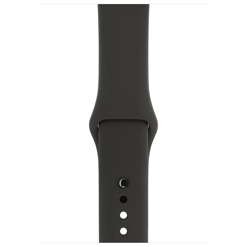 Apple Watch Series 3 38 mm Aluminiumgehäuse grau Sportarmband grau