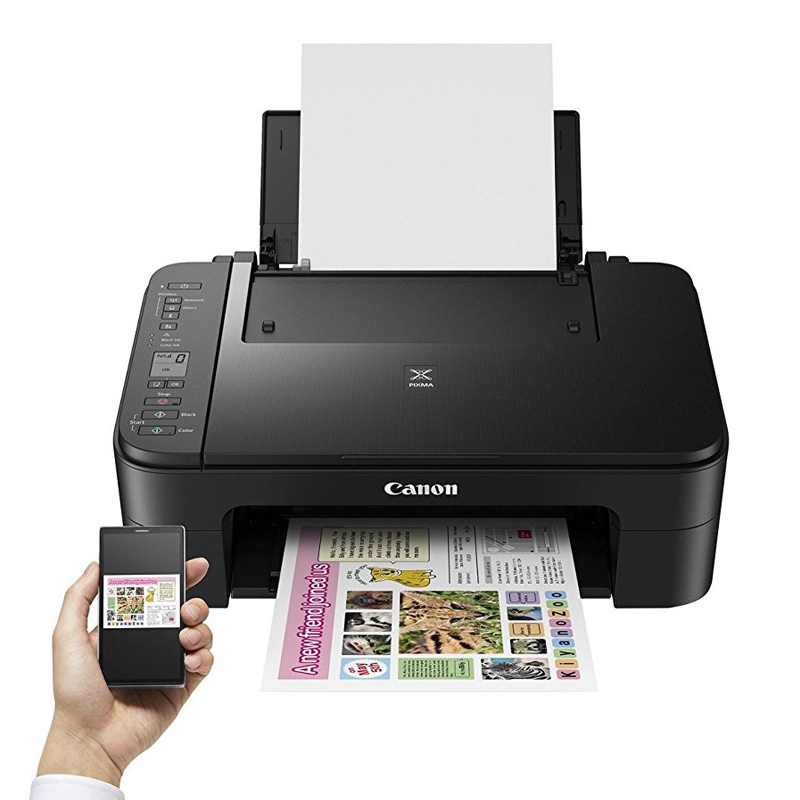 Canon PIXMA TS3150 Farbtintenstrahl-Multifunktionsgerät schwarz