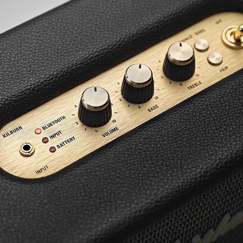 Marshall Kilburn portabler Bluetooth Lautsprecher schwarz