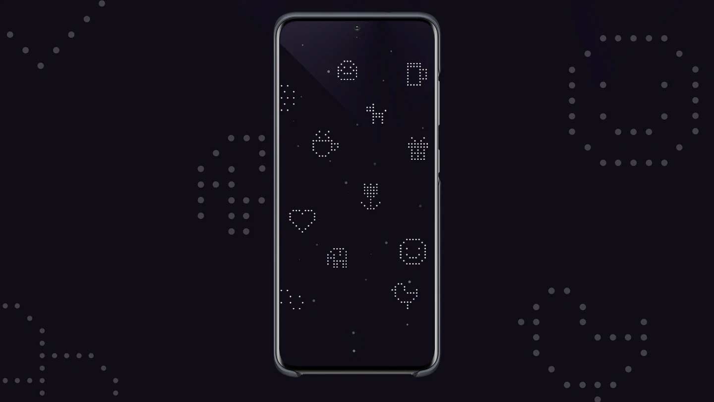 Samsung LED Cover Galaxy S20+ (SM-G985) pink