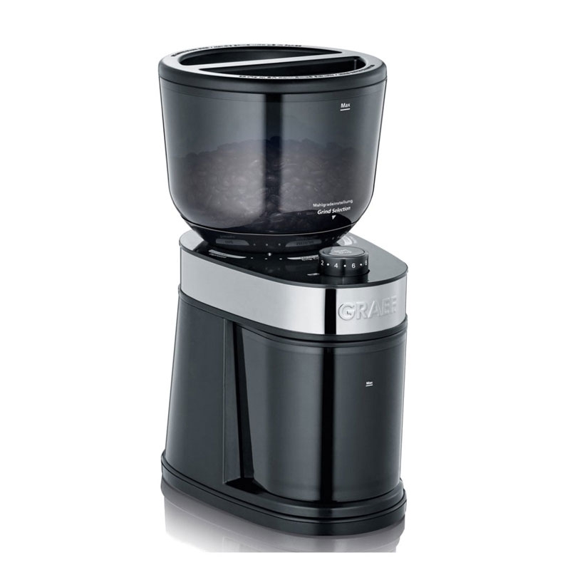 Graef ES 402 Salita + CM 202 Siebträgermaschine + Kaffeemühle schwarz