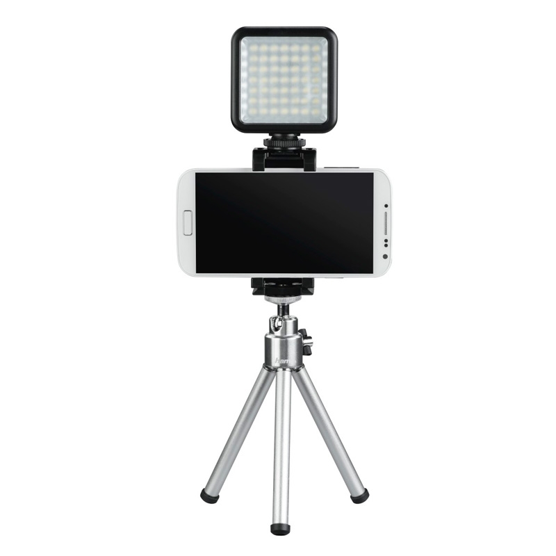 Hama LED-Leuchte 49 BD für Smartphones, Foto- und Videokameras