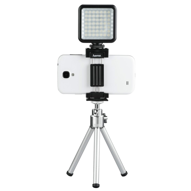 Hama LED-Leuchte 49 BD für Smartphones, Foto- und Videokameras