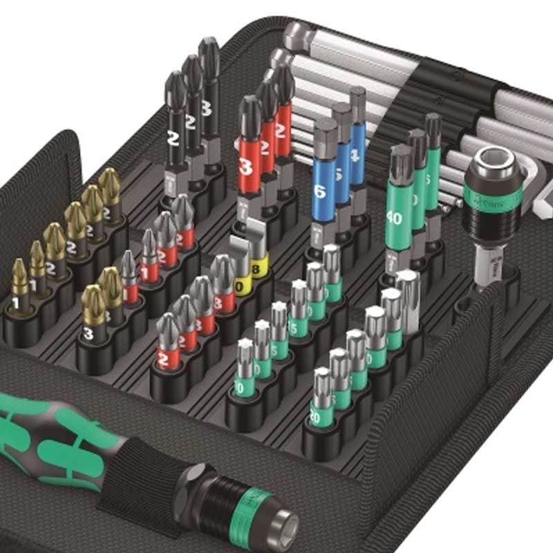 Wera Kraftform Kompakt 100 52-tlg. Werkzeug-Set