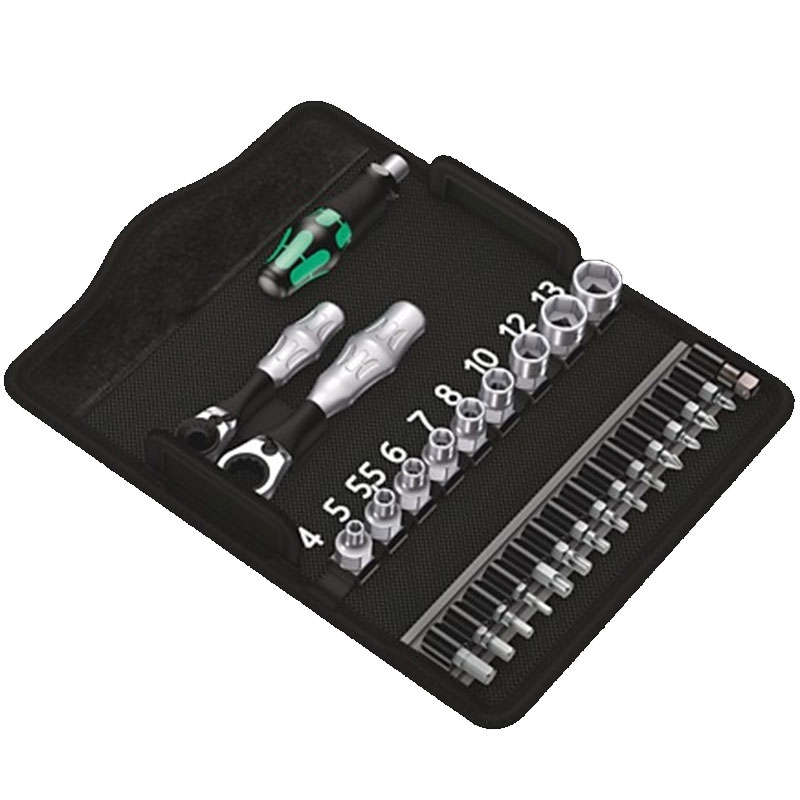 Wera Kraftform Kompakt Zyklop Mini 2 Bit-Sortiment