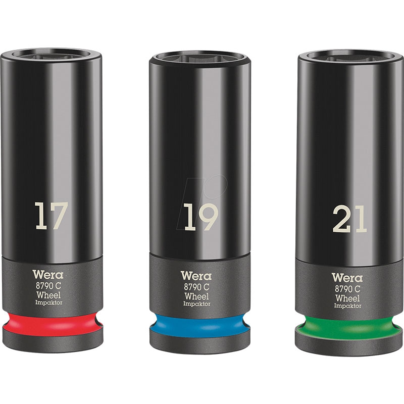Wera Wheel Impaktor C Set 1 "Steckschlüsseleinsatz 1/2""-Ant