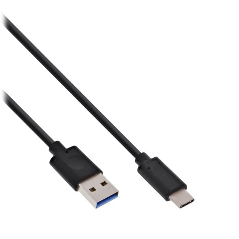 InLine USB 3.2 auf Type C Stecker schwarz 2m
