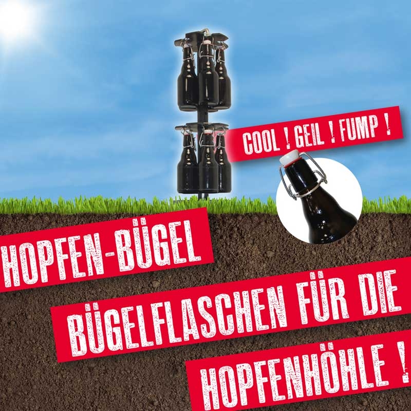 HopfenHöhle LIFT Premium mit halbautomatischem Hebesystem + Zubehör