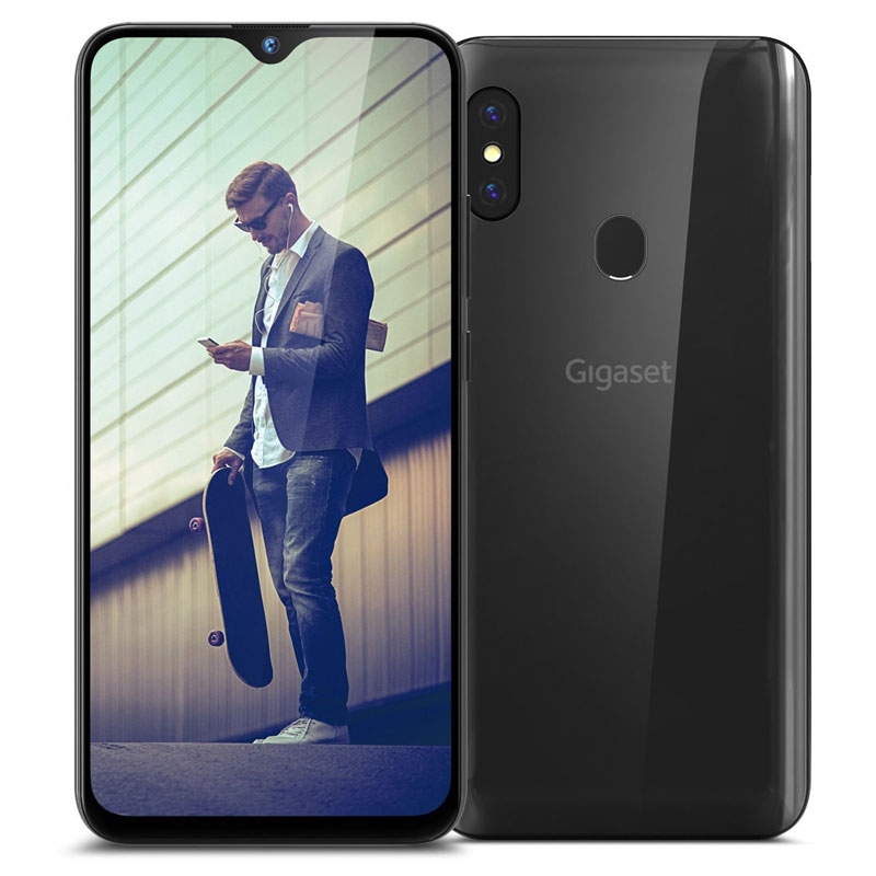 Gigaset GS290 64GB Smartphone titanium grey