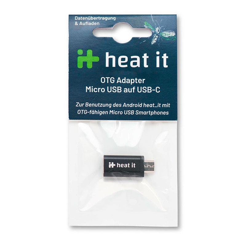 Heat It Adapter micro USB auf Type C