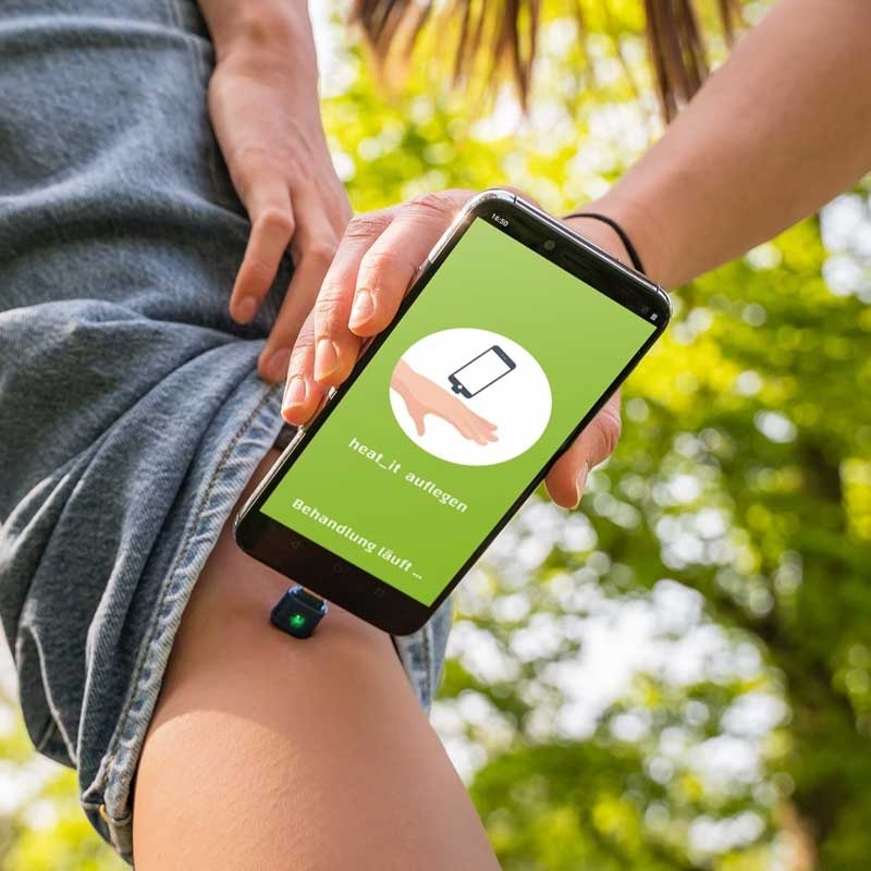 Heat It - Smarte Behandlung von Insektenstichen (für Apple)