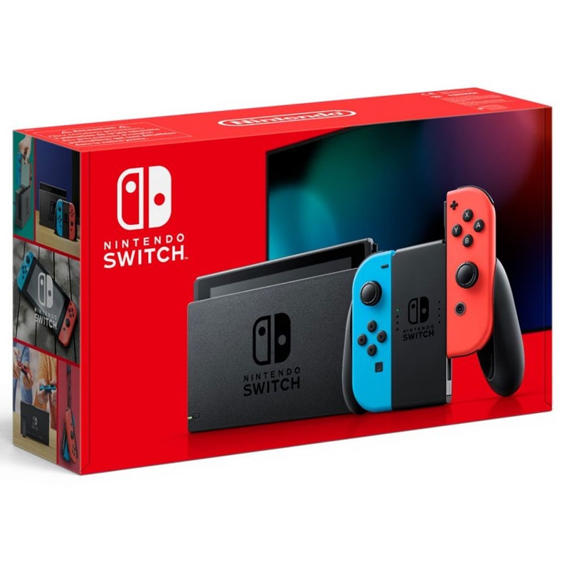 Nintendo Switch neon-rot/neon-blau (neue Edition) Konsole